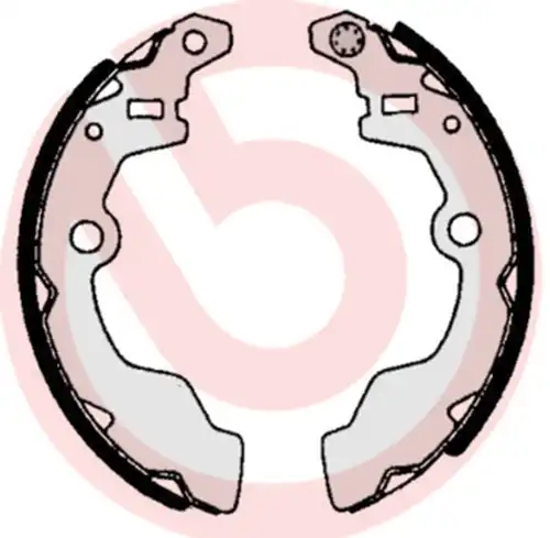 комплект спирачна челюст BREMBO S 79 514