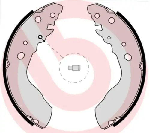 комплект спирачна челюст BREMBO S 79 522