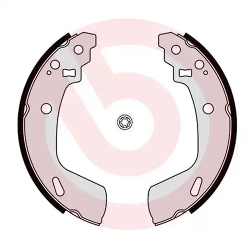 комплект спирачна челюст BREMBO S 79 527