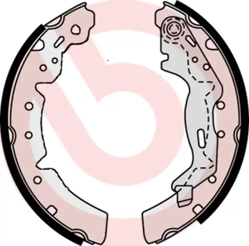 комплект спирачна челюст BREMBO S 83 510