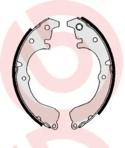 комплект спирачна челюст BREMBO S 83 514