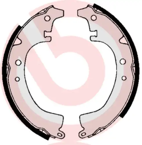 комплект спирачна челюст BREMBO S 83 515