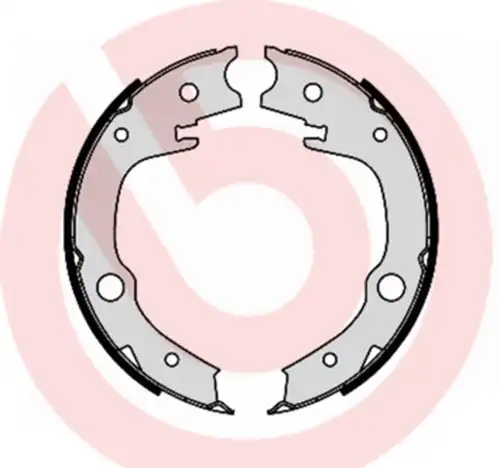 комплект спирачна челюст, ръчна спирачка BREMBO S 83 551