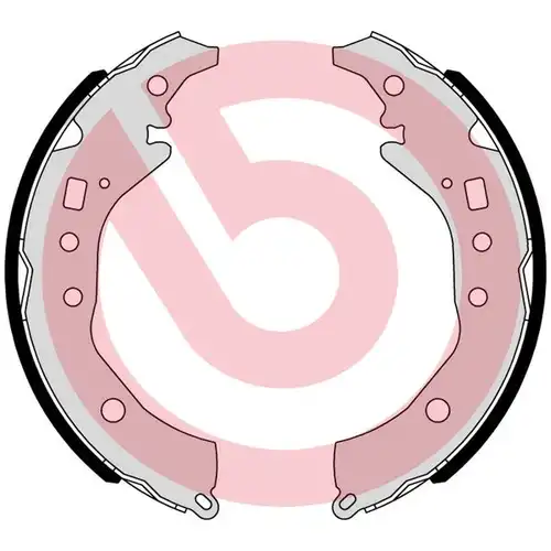 комплект спирачна челюст BREMBO S 83 571