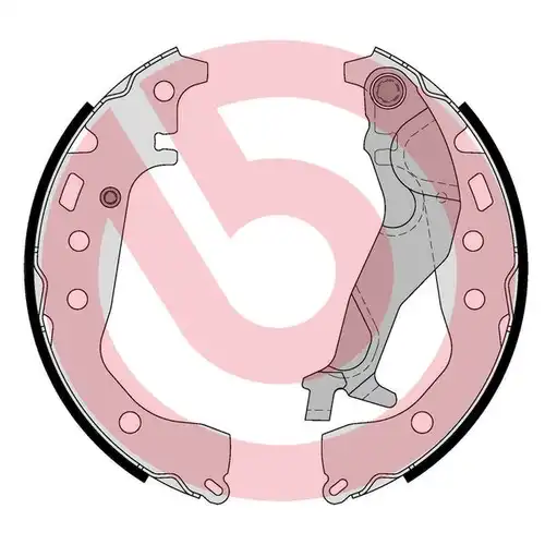 комплект спирачна челюст BREMBO S 83 574