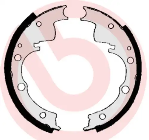 комплект спирачна челюст BREMBO S A6 502