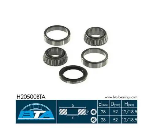 комплект колесен лагер BTA H20500BTA