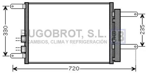 кондензатор, климатизация BUGOBROT 62-AL5111