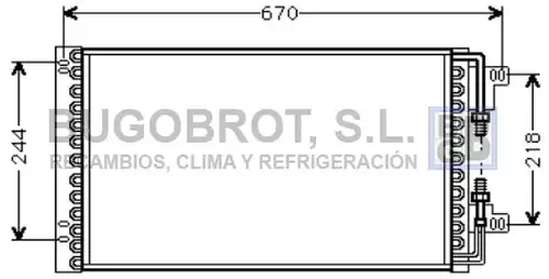 кондензатор, климатизация BUGOBROT 62-FT5157