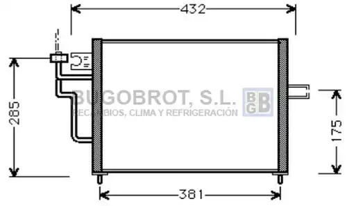 кондензатор, климатизация BUGOBROT 62-MT5104