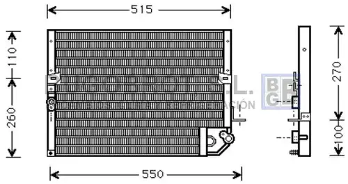 кондензатор, климатизация BUGOBROT 62-TO5118