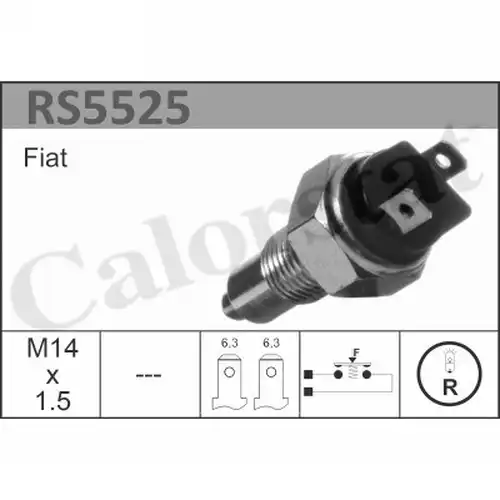 включвател, светлини за движение на заден ход CALORSTAT by Vernet RS5525
