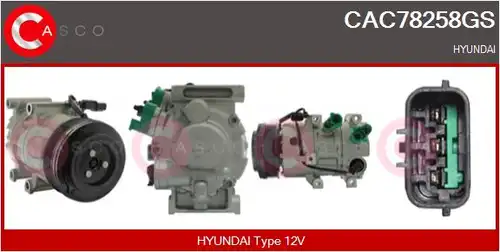 компресор за климатик CASCO CAC78258GS