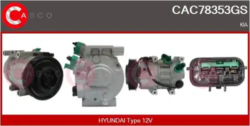 компресор за климатик CASCO CAC78353GS