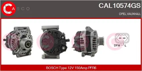 генератор CASCO CAL10574GS