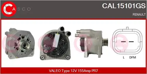 генератор CASCO CAL15101GS