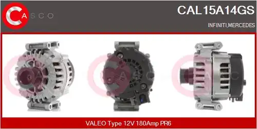 генератор CASCO CAL15A14GS