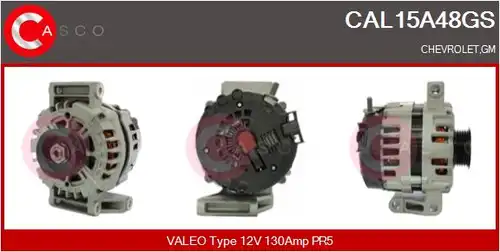 генератор CASCO CAL15A48GS