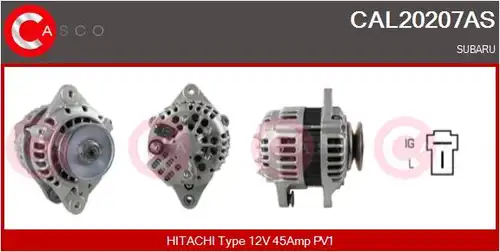 генератор CASCO CAL20207AS