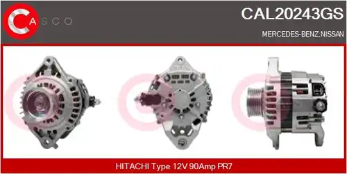 генератор CASCO CAL20243GS