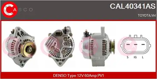 генератор CASCO CAL40341AS