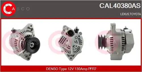 генератор CASCO CAL40380AS