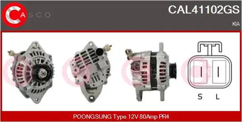 генератор CASCO CAL41102GS
