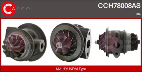 Картридж, турбокомпресор CASCO CCH78008AS