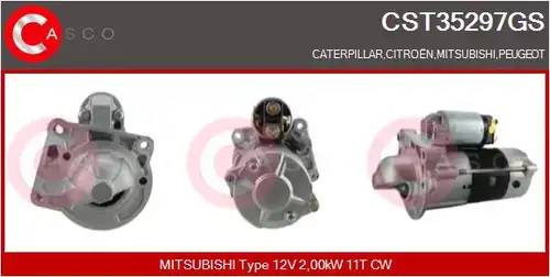 стартер CASCO CST35297GS