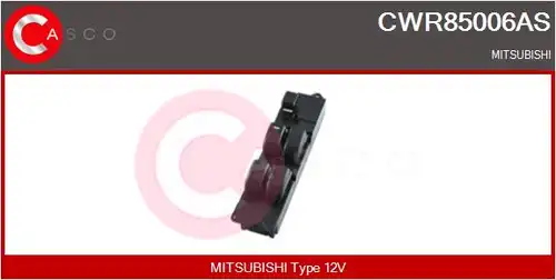 ключ(бутон), стъклоповдигане CASCO CWR85006AS