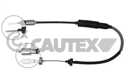въжен механизъм, задействане на съединителя CAUTEX 028449