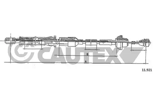 жило за газ CAUTEX 085927