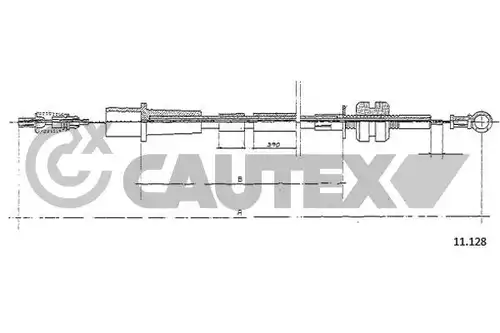 жило за газ CAUTEX 485675