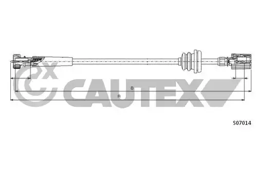 ос на тахографа CAUTEX 760938