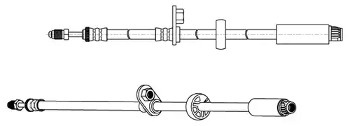 спирачен маркуч CEF 512668