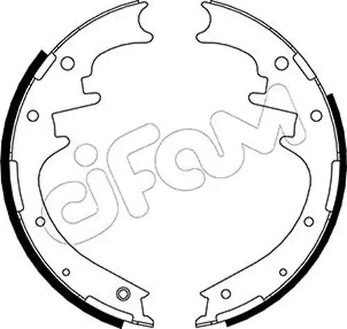 комплект спирачна челюст CIFAM 153-561