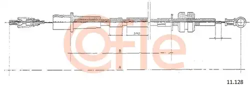 жило за газ COFLE 11.128