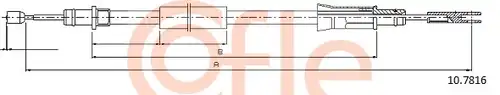 жило за ръчна спирачка COFLE 92.10.7816