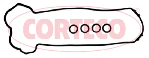 гарнитура, капак на цилиндрова глава CORTECO 440408P