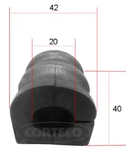 тампони, стаб. щанга CORTECO 49371657