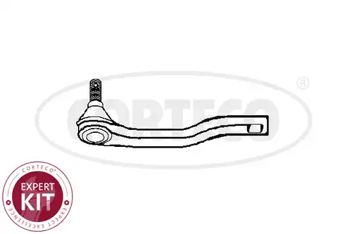 накрайник на напречна кормилна щанга CORTECO 49401623