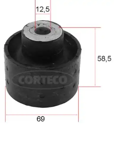 тампон за носач CORTECO 80004722