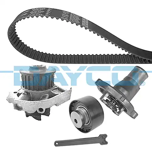водна помпа+ к-кт ангренажен ремък DAYCO KTBWP2850T1