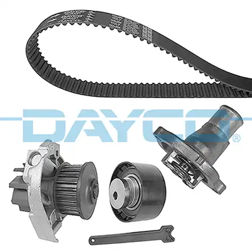 водна помпа+ к-кт ангренажен ремък DAYCO KTBWP2853T1