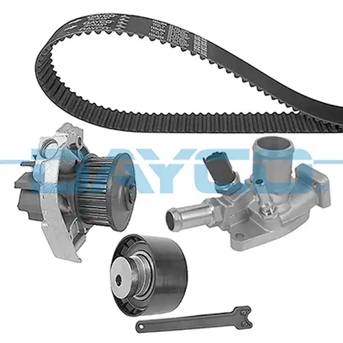 водна помпа+ к-кт ангренажен ремък DAYCO KTBWP2853T4