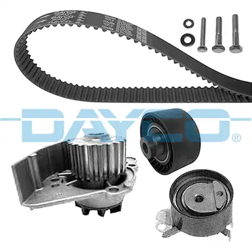 водна помпа+ к-кт ангренажен ремък DAYCO KTBWP2880