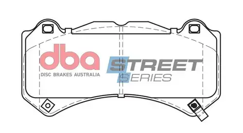 накладки DBA Australia DB2375SS