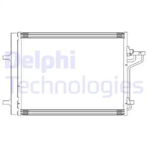 кондензатор, климатизация DELPHI CF20311