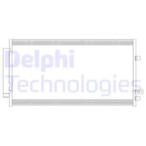 кондензатор, климатизация DELPHI CF20382