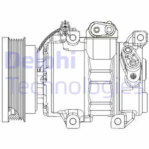 компресор за климатик DELPHI CS20343